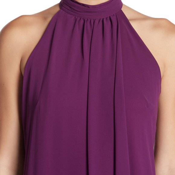 NWT SL Fashions Mock Neck Woven Dress - Picture 3 of 3